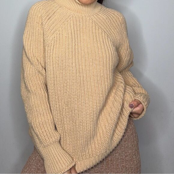 Women’s Yellowish Tan Sweater - Picture 1 of 5